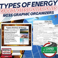 Energy Types Guided Notes and PowerPoints Physical Science Activity - preview 1