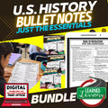 American History Outline Notes Bundle | U.S. History Review & Study Guides - preview 1