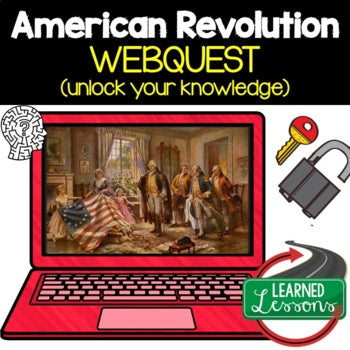 American Revolution Escape Room | Revolution Digital Breakout | U.S. History - preview 1