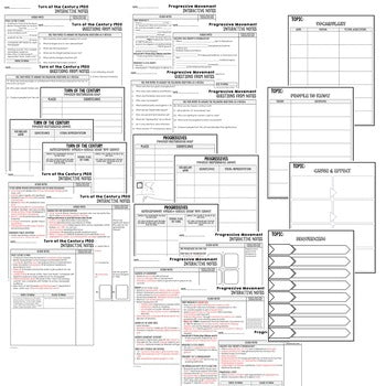 Progressives Guided Notes & PowerPoints, US History, Print, Digital, Google - preview 2