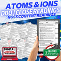 Atoms & Elements Science Reading Comprehension Passages and Questions - preview 1
