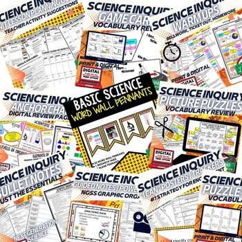 Basic Science & Scientific Inquiry Bundle | NGSS Scientific Method & Lab Skills - preview 3