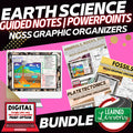 Earth Science Guided Notes & PowerPoints NGSS BUNDLE Google, Interactive - preview 1