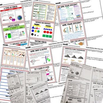 Simple Machines Warm Ups & Bell Ringers, NGSS Science Warm Ups - preview 2