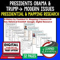 President Barack Obama & Trump Research & Mapping, Digital Distance Learning - preview 1