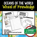 Oceans Activity, Wheel of Knowledge (Interactive Notebook) - preview 1