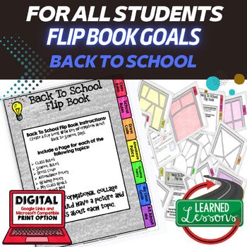 Back to School Flipbook Activity | First Week of School | Getting to Know You - preview 1
