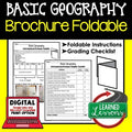 Basic Geography Activity, Basic Geography Foldable - preview 1