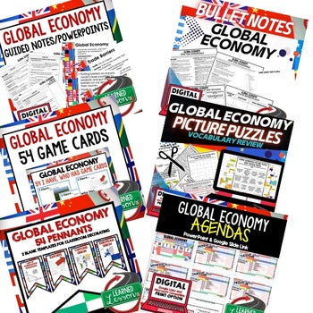 Global Economy Bundle | International Economics Activities | Print & Google - preview 2