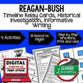 Conservative Era Timeline Relay & Writing with Google Link - preview 1