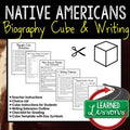 Native American Activity Biography Cubes (History) Activities - preview 1
