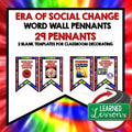 Era of Social Change Ford, Nixon, Carter Word Wall US History Word Wall - preview 1