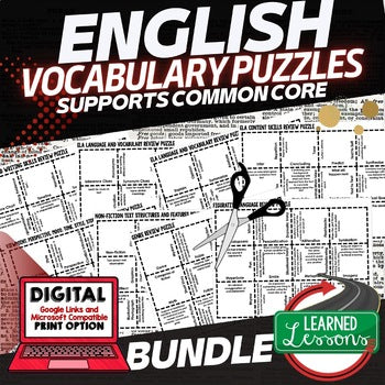 Middle School ELA Curriculum Bundle | English Language Arts Activities - preview 4
