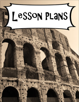 SECONDARY CLASSROOM DECOR, BINDER LABELS, Rome - preview 4