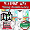 Vietnam War Mapping Activity, Vietnam Research Mapping Vietnam War, Google - preview 1