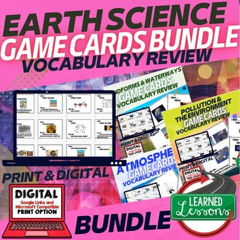 NGSS Science Games Bundle | Life, Earth & Physical Science | Print & Digital - preview 4