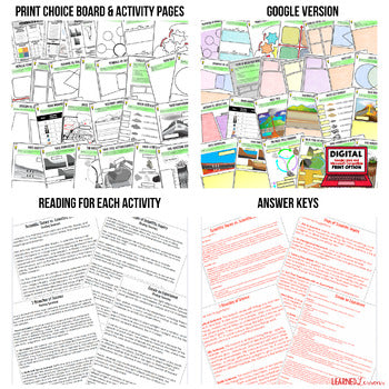 Minerals, Rocks, Soil Activities Minerals Choice Board, Earth Science Activities - preview 2