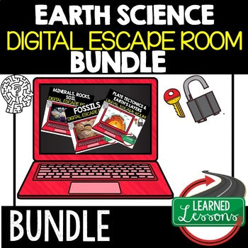 Science Escape Room Bundle | Life, Physical & Earth Science | Print & Digital - preview 2