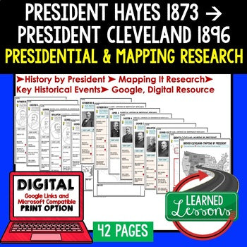 President Hayes 1873 - President Research & Mapping (Print, Digital, Google) - preview 1