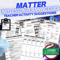 Matter Lesson Plan Guide | Physical Science  Lessons Plans - preview 1