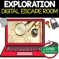 Explorers Digital Escape Room, Breakout Room Test Prep, Google - preview 1