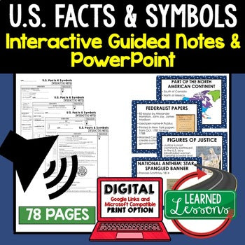 Civics Guided Notes Bundle | Government PowerPoints | Print & Digital - preview 3