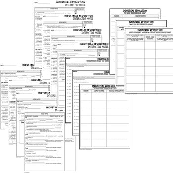 Industrial Revolution Guided Notes & PowerPoints, Digital and Print - preview 2