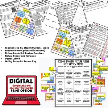 Science Inquiry Activity Picture Puzzle Earth Science Activity - preview 4