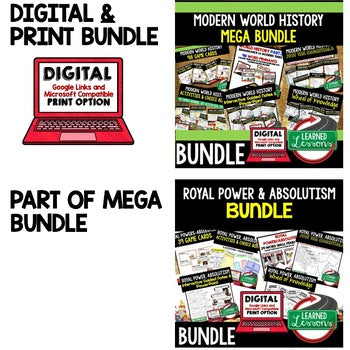 Royal Power | Absolutism Agenda PowerPoint & Google Slides Agenda - preview 2