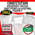 Constitution Document Based Questions DBQ (American History) - preview 1