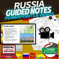 Russia Notes & PowerPoints Google, World Geography Guided Notes | - preview 1