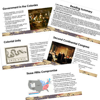 New Nation Guided Notes and PowerPoints American History, Flipped Classroom - preview 4