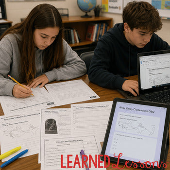 River Valley Civilizations DBQ Document Based Questions (World History) - preview 2