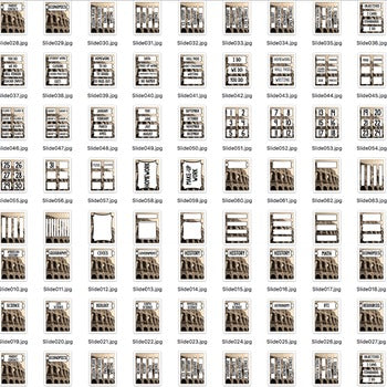 SECONDARY CLASSROOM DECOR, BINDER LABELS, Rome - preview 3