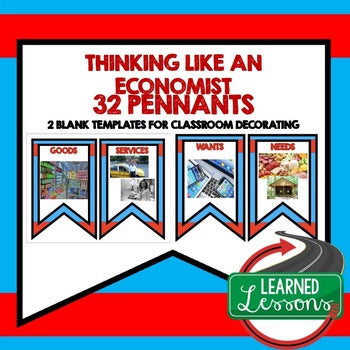 Think Like An Economist Word Wall Economics Word Wall - preview 1