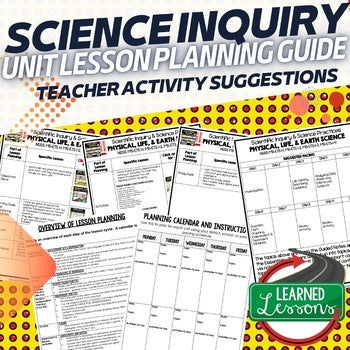 Science Inquiry Lesson Plan Guide | NGSS Science Curriculum - preview 1