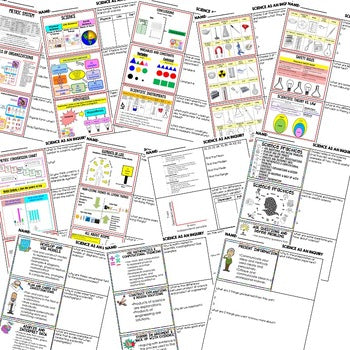 Scientific Method & Science Inquiry Bell Ringers | NGSS Science Warm Ups - preview 2