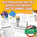 Australia Lesson Plan Guide for World Geography Back To School - preview 1