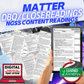 Matter Science Reading Comprehension Passages and Questions Google Print - preview 1