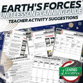 Earth’s Forces Lesson Plan Guide | NGSS Earth Science Lesson Plans - preview 1