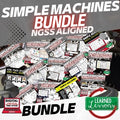 Simple Machines, Work, Power & Efficiency Bundle | Physical Science Curriculum | - preview 1