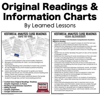 Basic Geography Mapping Skills DBQ Reading Activity Google DBQ Close Reading - preview 3