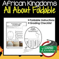 AFRICAN KINGDOMS Activity, All About Foldable (Interactive Notebook) - preview 1