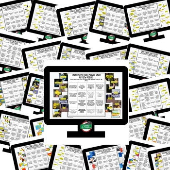 Economics Puzzle Activities Bundle | Test Prep & Unit Review | Print & Digital - preview 4
