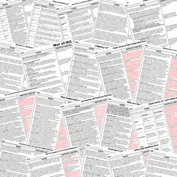 Federalist Era DBQ Close Reading Textbook Replacement Google Print - preview 3
