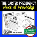 Jimmy Carter's Presidency Activity, Wheel of Knowledge (Interactive Notebook) - preview 1