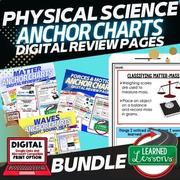 Properties of Energy Anchor Charts, Posters, Physical Science Anchor Charts - preview 4