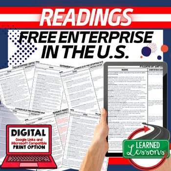 Economics DBQ Bundle | Close Reading Activities | Textbook Replacement - preview 4