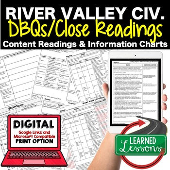Ancient World History DBQ Bundle | Reading Activities | Print & Digital - preview 4