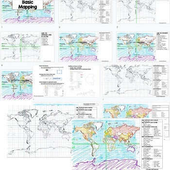 World Map Activity, Mapping Continents and Oceans PRINT & DIGITAL - preview 3